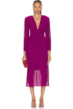 IRO Alofi Dress in Wine