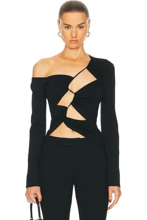 SID NEIGUM Centre Tension Cutout Top in