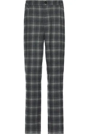 WAO Plaid Trouser in Black