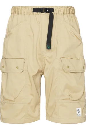 SOUTH2 WEST8 Belted Harbor Short Cmo Twill in Brown
