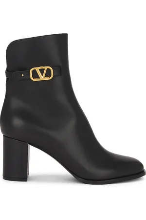 VALENTINO GARAVANI V Logo Signature Boot in Black