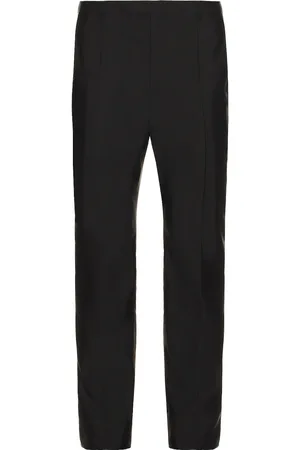 Saint Laurent Pantalons Taille Hau in Black