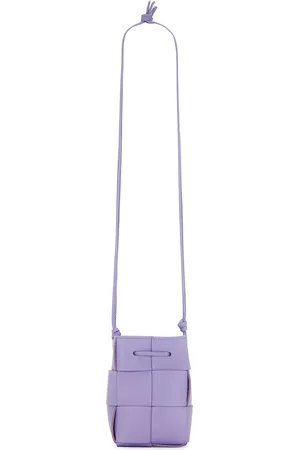 Bottega Veneta Mini Cassette Bucket Bag in Lavender