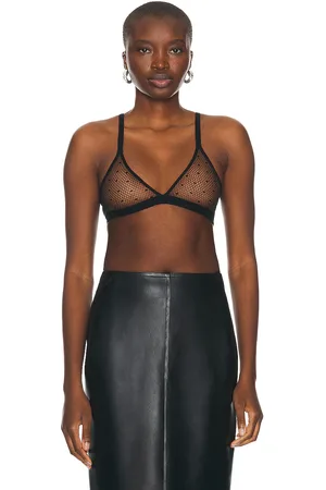 Alaïa Sheer Bra in Black