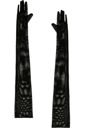 Norma Kamali Long Gloves in Black
