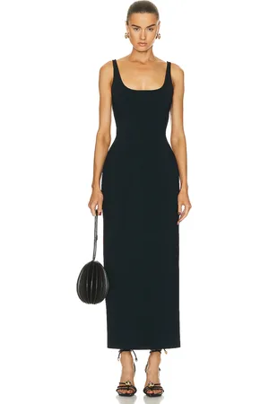Bottega Veneta Compact Viscose Long Dress in
