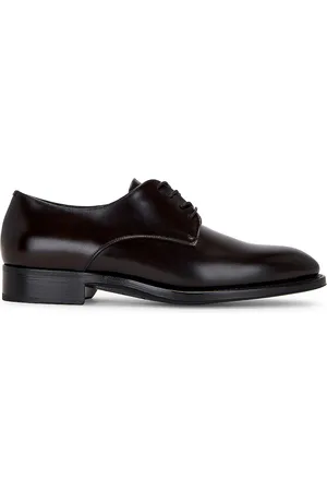 Saint Laurent Adrien 25 Derby in Chocolate