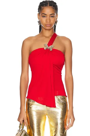 BLUMARINE Tank Top in Red