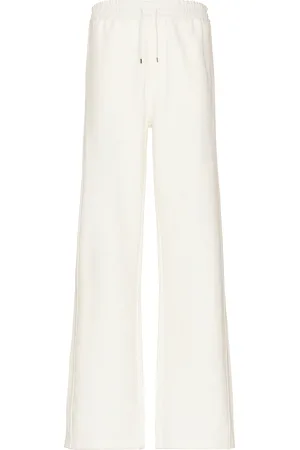 Saint Laurent Jambes Droit Pant in Cream