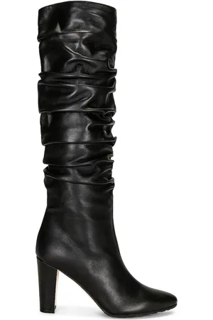 Manolo Blahnik Leather Calassohi 90 Boot in