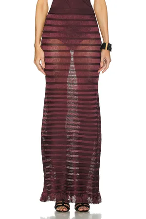 Tom Ford Ladder Long Skirt in