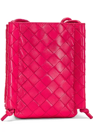 Bottega Veneta Pouch On Strap in Pink