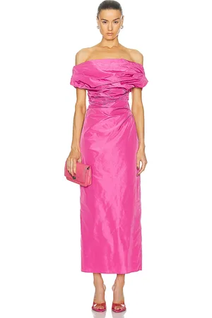 Staud Andrea Dress in Pink