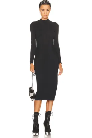 Alaïa Maxi Dress in Black