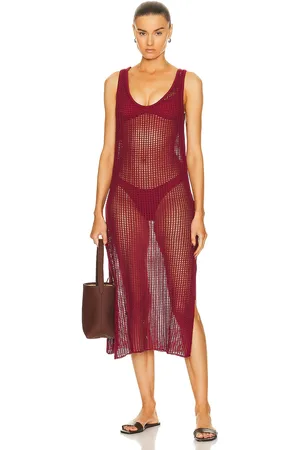Haight Knit Beth Dress in Red