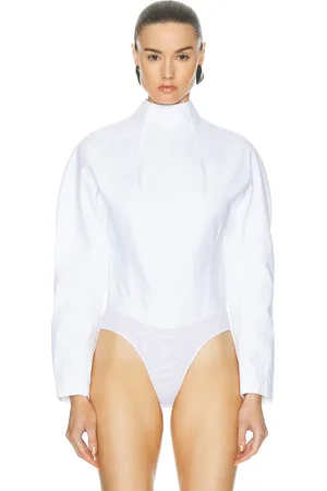 Alaïa Cinched Top in White