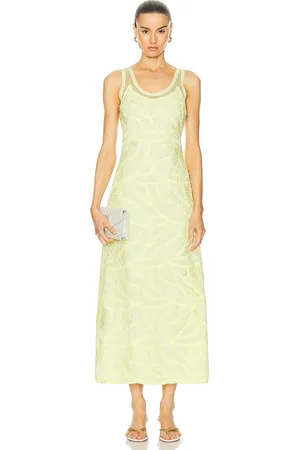 Simkhai Zakai Tank Maxi Dress in Yellow