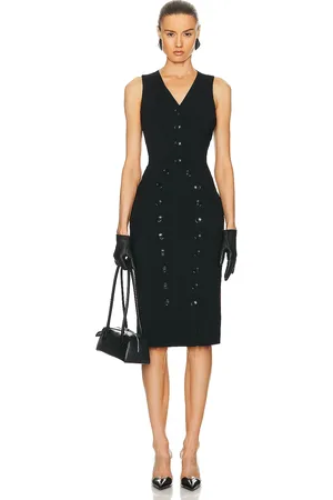 Alaïa Vest Dress in Black