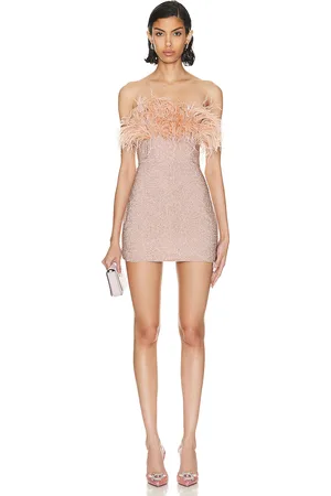 Retrofete Torin Dress in Peach