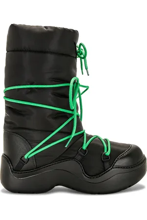 Bottega Veneta Puddle Bomber Boot in Black