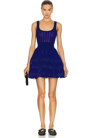 Alaïa Crinoline Dress in Royal