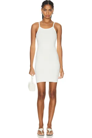 ÉTERNE Tank Mini Dress in Ivory