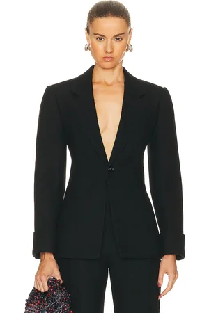 Bottega Veneta Structured Double Melange Jacket in