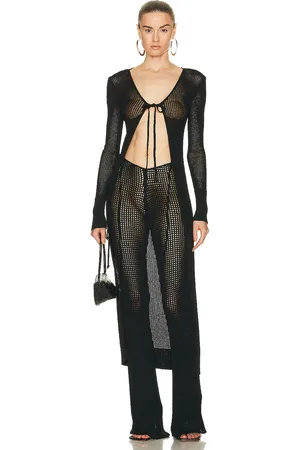 ANDREADAMO Long Sleeve Cardigan in
