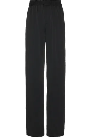 Saint Laurent Volume Evase Pant in Black