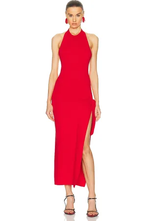 SIMON MILLER Junjo Knit Dress in Red