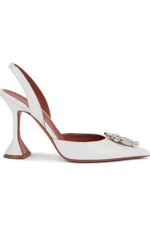 Amina Muaddi Begum Nappa Sling Heel in
