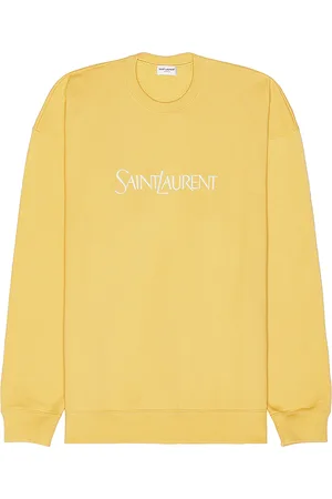 Saint Laurent Sweatshirt in Yellow