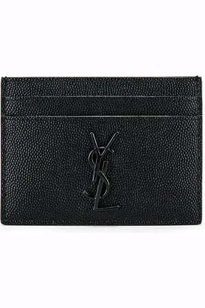 Saint Laurent Monogram Credit Card Holder in
