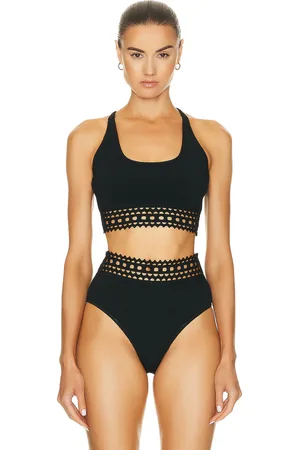 Alaïa Vienne Bra Top in Black