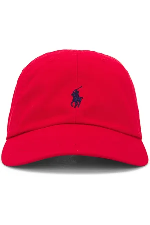 Ralph Lauren Chino Cap in RL 2000 Red in Red