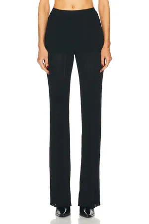 Stella McCartney Lightweight Plisse Knit Trousers in