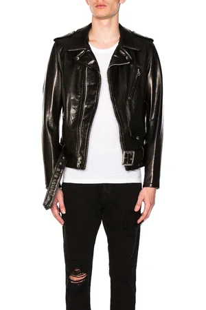 Schott NYC Pebbled Moto Jacket in