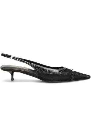 Saint Laurent Oxalis Slingback Buckle Pump in Black