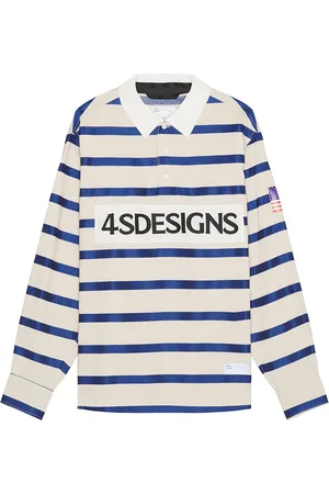 4SDESIGNS Rugby Shirt in Cream