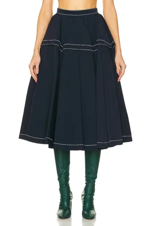 Bottega Veneta Tech Nylon Skirt in