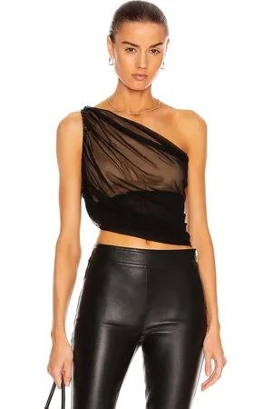 Norma Kamali Diana Bra Top in Black