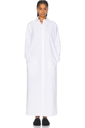 The Row Izumi Dress in White