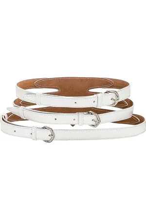 Alaïa Multi Belt in White