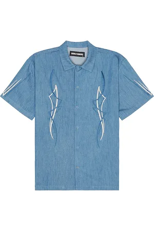 Double Rainbouu West Coast Shirt in Blue