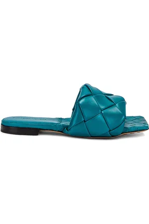 Bottega Veneta Lido Sandals in Blue