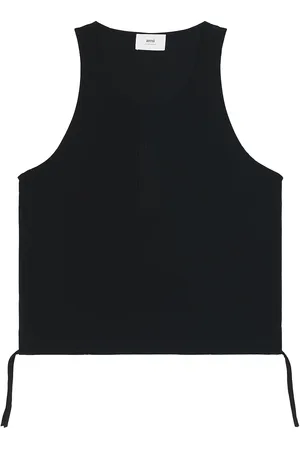 Ami Round Collar Tank Shirt in