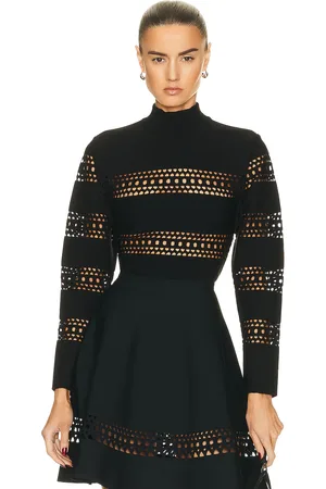 Alaïa Vienne Sweater in Black