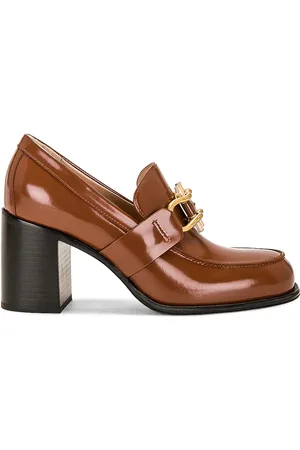 Bottega Veneta Monsieur Loafer Pump in Cognac