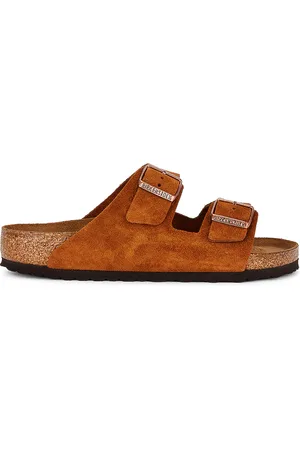 Birkenstock Arizona Soft Foot Bed in Brown
