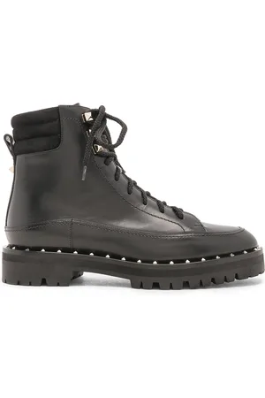 VALENTINO GARAVANI Rockstud Hiking Boots in